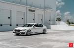 BMW 740i on Vossen Wheels (HF-2) 2018 года